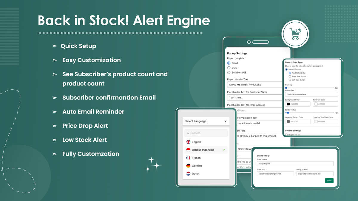 Back In Stock! Alert Engine: Overview